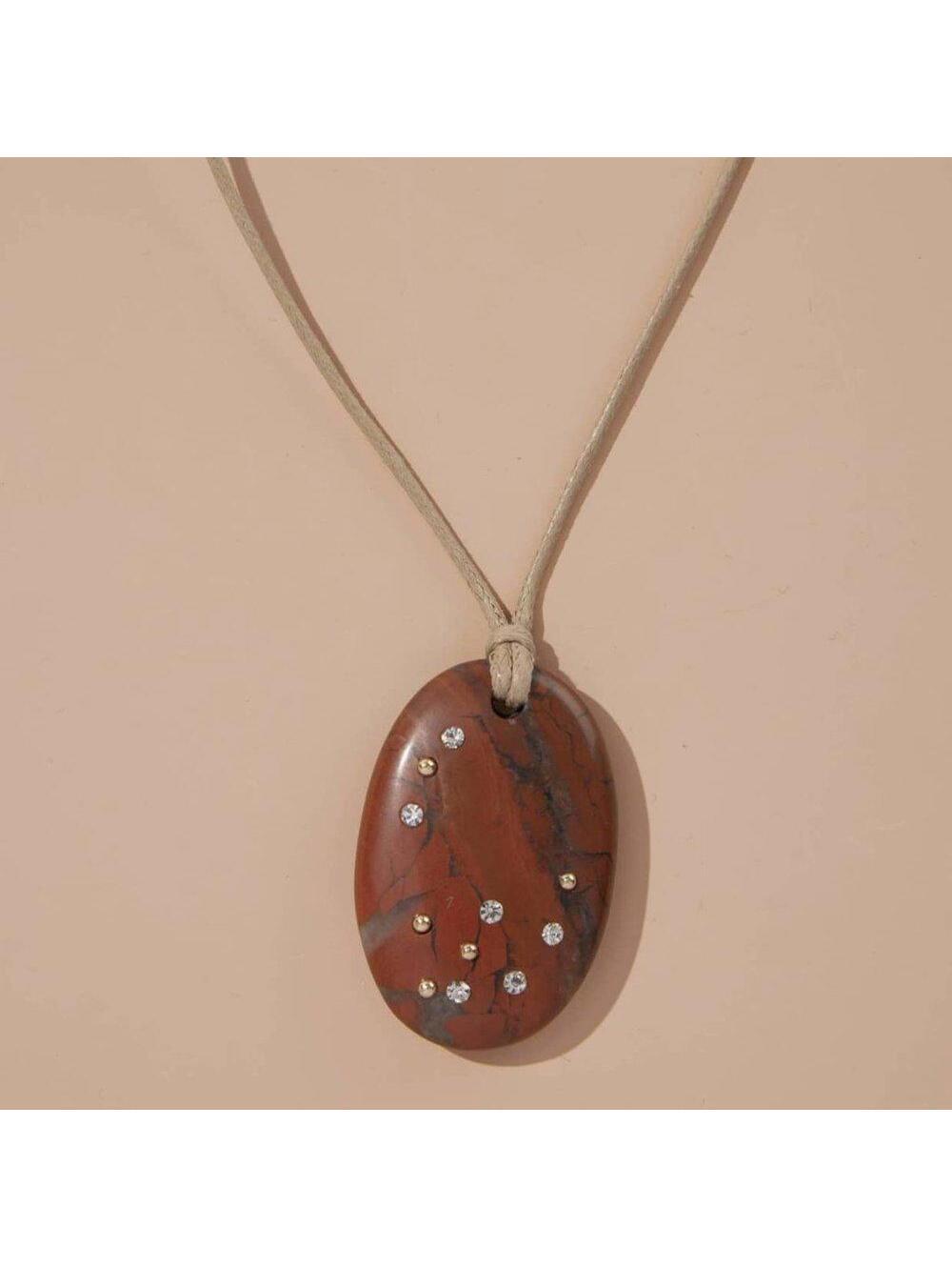 J.Jill Agate Pendant Necklace